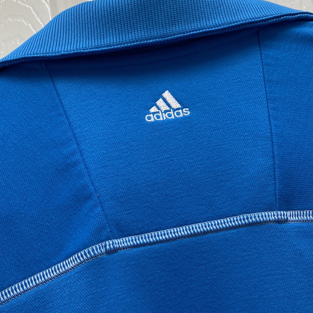 adidas Blue Jacket with White Accents - Picture 7 of 7